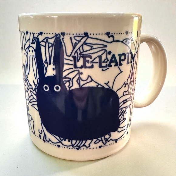 Vintage Taylor & Ng Le Lapin Naughty Bunny Mug - Picture 2 of 9